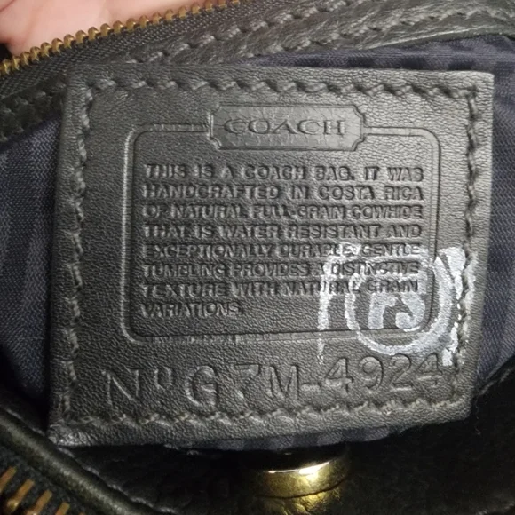 Vintage Coach Sonoma Pocket Zipe 4924 - Picture 14 of 15